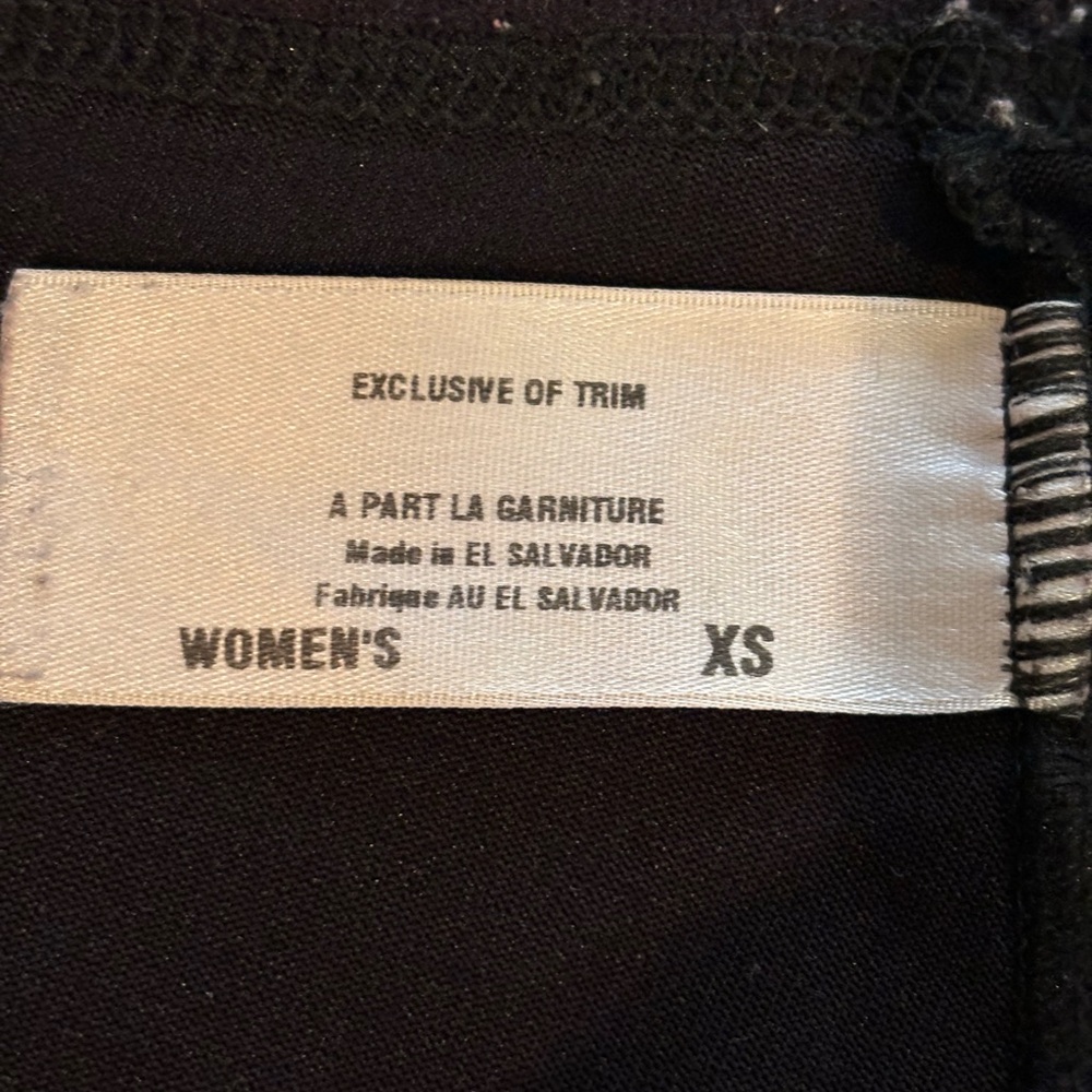 ❤️HP❤️ PATAGONIA XS Black Under Liner Shapewear PANTS - Picture 7 of 8